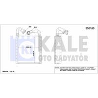 Kalorifer Radyatoru Golf Vii Octavia 13> Crafter Kodiaq Arteon 17> Superb Passat Tt 15> Tiguan Ateca 16> KALE 352180