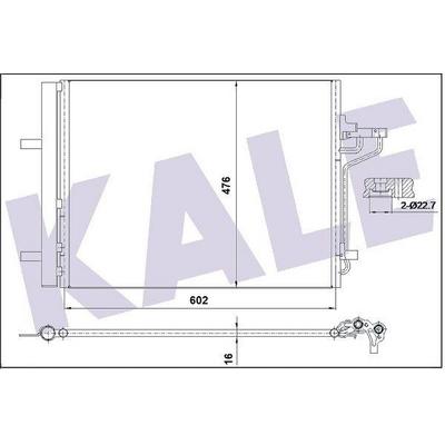 Klima Radyatoru Kuga Ii 14> 1.5 16. Tdci Focus 2.0L Ecoboost 15> Yeni Connect 1.5-1.6 Tdci 14> KALE 353155