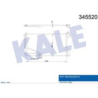 Klima Radyatoru Slk-Class R171 04>11 KALE 345520