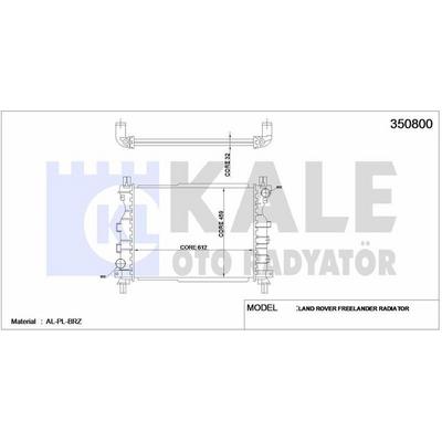 Motor Su Radyatoru (204D3 18K4F 25Kv6) Freelander I L314 98>06 KALE 350800