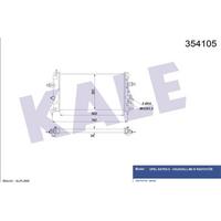 Motor Su Radyatoru Manuel Astra G 04> Z16Xep KALE 354105