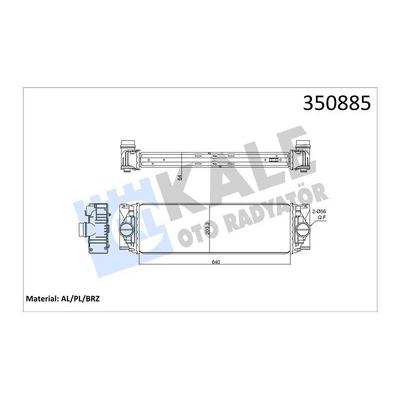 Turbosarj Radyatoru Sprinter 906 6>18 907 910 18> Crafter 30 32 35 11>16 KALE 350885