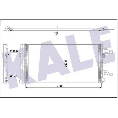 Klima Radyatoru (Kondanser) Boxer Jumper Ducato 2.2 Hdi 3.0 Hdi 06> KALE 347465