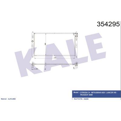 Motor Su Radyatoru C4 Aircross 4008 1 6 12> Mitsubishi Asx Lancer Viii KALE 354295