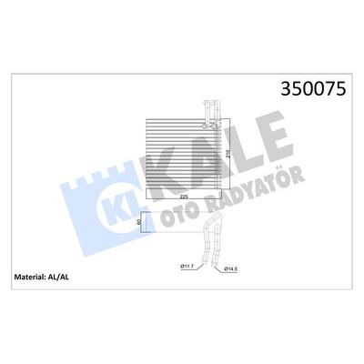 Evaporator Micra Lhd KALE 350075