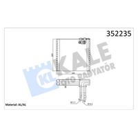 Evaporator Logan Sandero KALE 352235