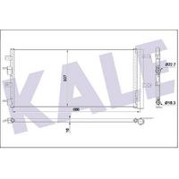 Klima Radyatoru (Kurutucu Ile) Ford Galaxy Mondeo V S Max 2.0 Tdci 15=> (At Mt) KALE 353160