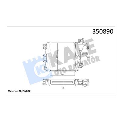 Intercooler Toyota Hilux Vigo Vii 2005-2015 (Turbo Radyatoru) KALE 350890