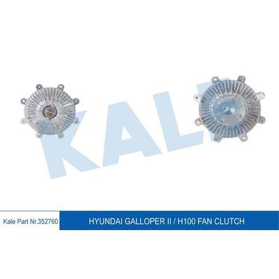 Radyator Fan Termigi H100 Minibus 94>05 H100 Kamyonet 97>04 KALE 352760