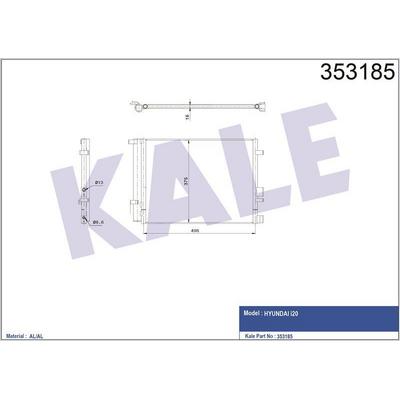 Klima Radyatoru Hyundai I20 1.4 Crdi Dizel 2008-> KALE 353185