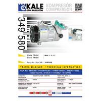 Klima Kompresoru Bmw N43 B16 N46 B20 E87 E90  X1 E84 KALE 349580