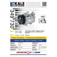 Klima Kompresoru Astra F Astra G Corsa D Zafira A X14Xe X16Xel X20Xev KALE 349730