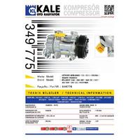 Klima Kompresoru Berlingo C2 C3 I Xsara 206 206 Sw 206 Cc KALE 349775