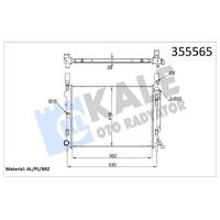 Motor Radyatoru Kangoo Iii 1 5Dci / 1 6 08> KALE 355565