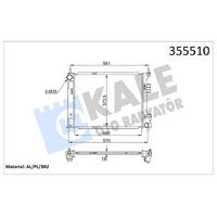 Motor Su Radyatoru Hyundai Ix20 - Kia Venga KALE 355510