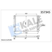 Motor Su Radyatoru A6 Avant Quattro 98>05 KALE 355530