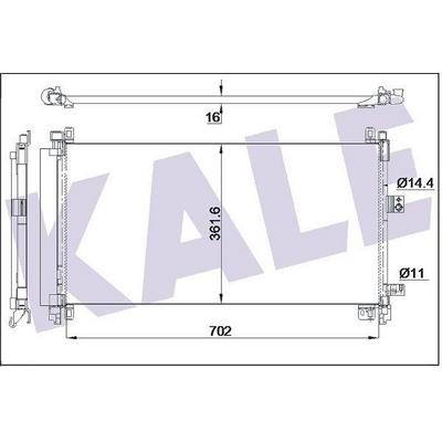 Klima Radyatoru 508- C5 Iii KALE 355155