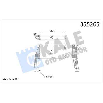 Kalorifer Radyatoru C1 I- Ii -107 - Aygo KALE 355265