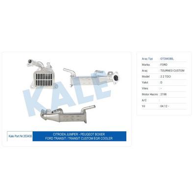 Egr Sogutucu Transit V347 2 2Tdci  Transit Custom 155Ps 11> Boxer Iii Jumper Iii C81 110Bg / C96 130Bg / C110 150Bg KALE 353435