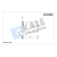 Kalorifer Radyatoru Ford Fiesta 89>95 91>96  KALE 352060