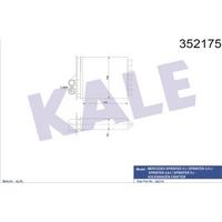 Kalorifer Radyatoru Arka Sprinter 06> Crafter 06> KALE 352175