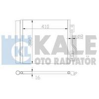 Klima Radyatoru Smart Fortwo Cabrio (451) 07> Fortwo Coupe (451) 07> KALE 342545