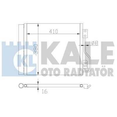 Klima Radyatoru Smart Fortwo Cabrio (451) 07> Fortwo Coupe (451) 07> KALE 342545