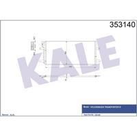 Klima Radyatoru T4 90>03 1.9 2.0 2.5Tdi Abl Aab Acv Acu KALE 353140