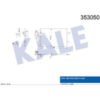 Klima Radyatoru A-Class W168 97>04 Vaneo 414 02>05 KALE 353050