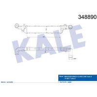 Turbosarj Radyatoru E-Class W210 96>99 S210 96>99 KALE 348890