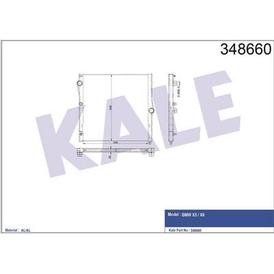 Motor Su Radyatoru Bmw E70 11>13 F15 13>18 E71 E72 11>14 KALE 348660