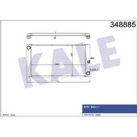 Motor Su Radyatoru Bmw E60 E63 E64 KALE 348885