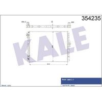 Motor Su Radyatoru Bmw N52 N53 F10 09>11 F01 09>15 KALE 354235