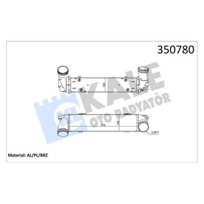 Turbo Radyatoru Bmw M57 D30 E90 N47 D20 E84 KALE 350780