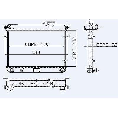 Motor Radyator M131 Ym (2 Sira Al+Pl) KALE 0106092AL