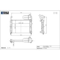 Motor Radyator Tempra Tipo 1 6 S Sx Sxa Bidonlu (2 Sira Al+Pl) (496×322×32) KALE 0108112AL