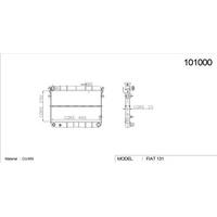 Motor Radyator Sahin 1 3 1 6 Em  (2 Sira Pa Sistem) KALE 0109022PA