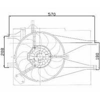 Fan Motoru Davlumbazli Palio Albea 1 2 (Ac) KALE 012622202