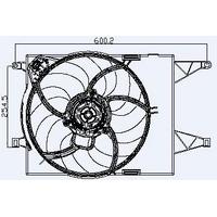 Fan Motoru Davlumbazli Linea 1 4 Mpi (Ac) KALE 013501003