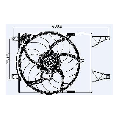 Fan Motoru Davlumbazli Linea 1 4 Mpi (Ac) KALE 013501003