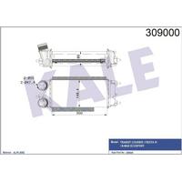 Turbo Intercoll Radyatoru Transit Courier Fiesta Vi 08> B Max Ecosport 13> 1 5Tdci / 1 6Tdci KALE 020CAC120