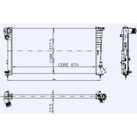 Motor Su Radyator Partner P306 Berlingo Xsara Dw8 / Dw8B Klimasiz (00 03) Segmanli (1351Z1) KALE 0403032AL