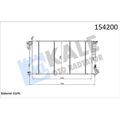 Motor Radyator Partner (2 Sira) KALE 0403032PA