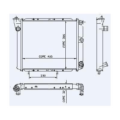 Motor Radyator R9 R11 Broadway Spring (2 Sira Al+Pl Sistem) KALE 0503112AL