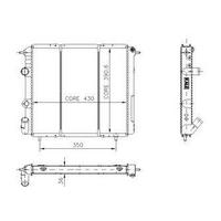 Motor Radyatoru Klimali R19 1 6 / 1 6 Inj Bakir KALE 0508062PA