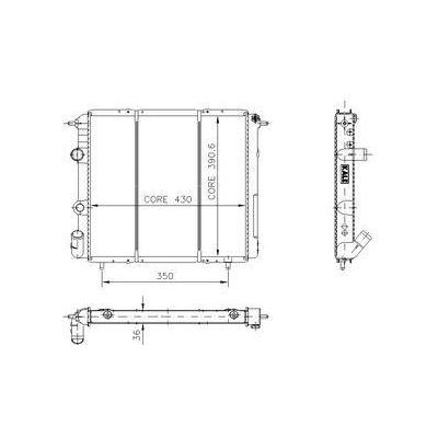 Motor Radyatoru Klimali R19 1 6 / 1 6 Inj Bakir KALE 0508062PA