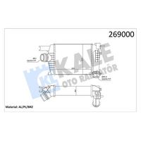 Turbo Radyatoru Intercooler R. Clio Iv 13>Symbol Iii 12> Captur 13> D Logan Ii 12> Sandero Ii 12> Duster 10> Dokker 12> Lodgy 12> 1.2 Tce 1.2 16V 1.5 Dci KALE 050CAC060