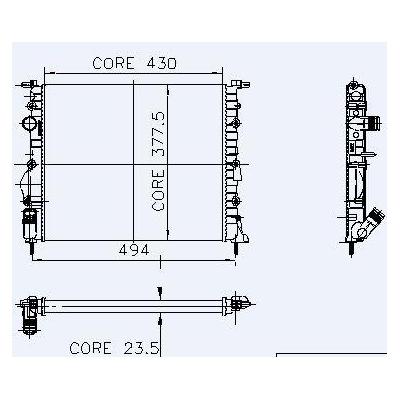 Motor Radyatoru Kangoo 1 4 8V Nac Clio Ii 1 5 Nac K7M / K7J / E7J / K4M Megane Scenic 1 4 16V 1 6 8V 1 6 16V Nac Thalia 1 2 1 4 1 5 KALE 0518182AL