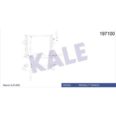 Motor Radyator Twingo 1 1Y 8V Rn / Rt KALE 0525261AB