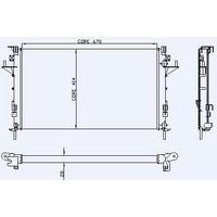 Motor Radyatoru Laguna Ii 1 6 / 1 8 / 2 0 / 1 9 Dci (670×414×28) / (2 Sira Al Sistem) KALE 0529302AL